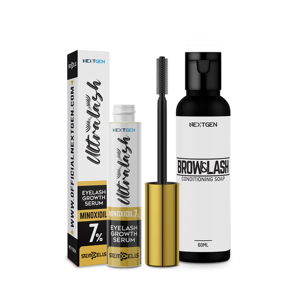 ULTRALASH MINOXIDIL 7% SÉRUM PESTAÑAS STEM CELLS CÉLULAS MADRE CRECER, POBLAR Y ENGROSAR / 11ML